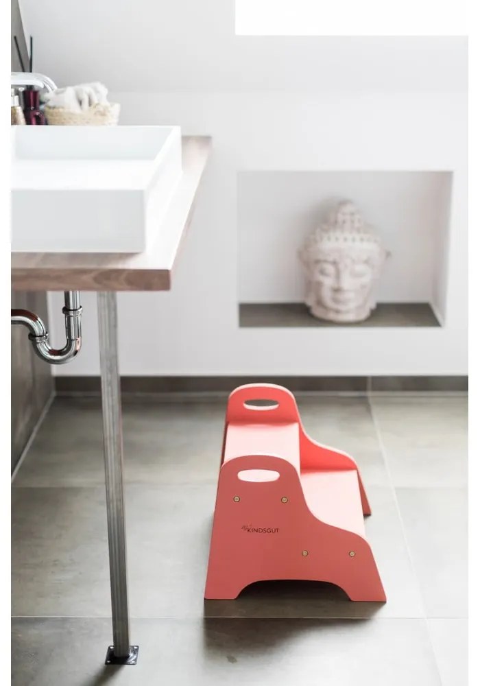 Svetločervený stupienok Dusky Pink – Kindsgut