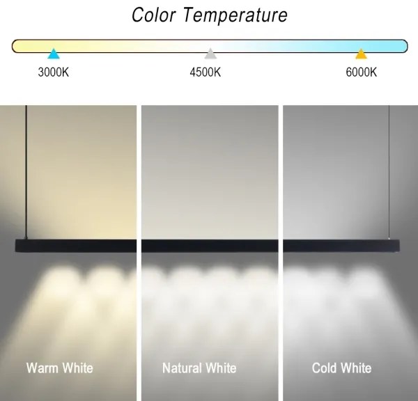 Immax NEO 07307L-LED stmievateľný luster na lane MADEIRA 33W/230V Wi-Fi Tuya 152 cm čierny