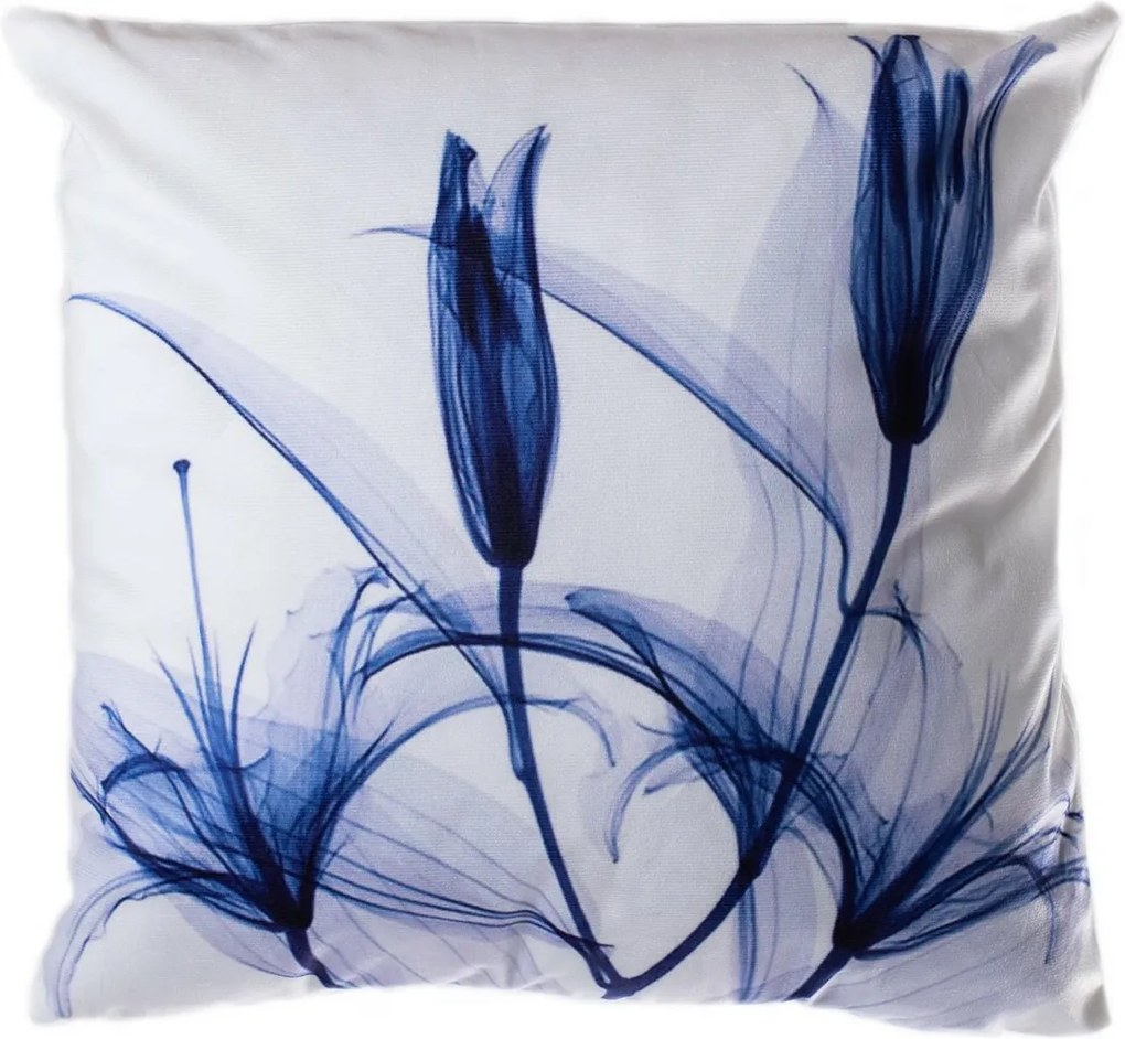 Jahu Vankúšik Tulip modrá, 40 x 40 cm