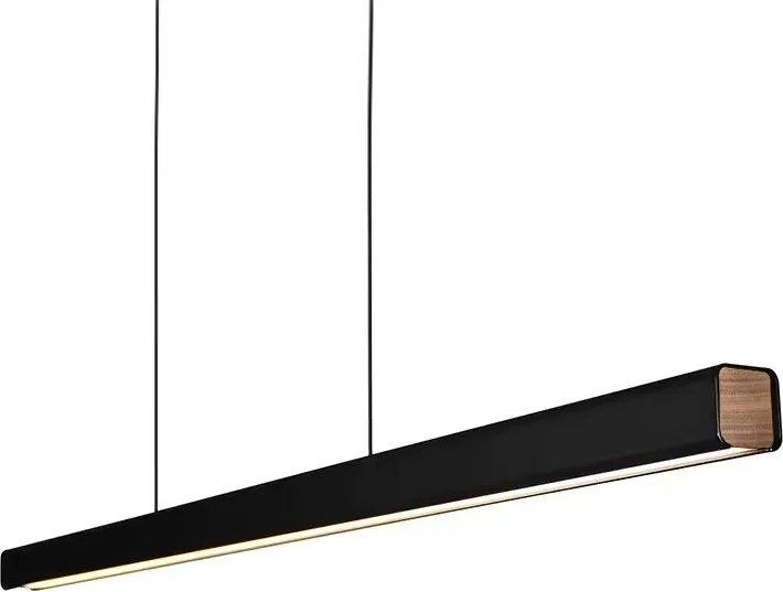 Toolight Toolight, LED stropné svietidlo 100cm, 15W, APP1448-CP, čierna matná, OSW-03900