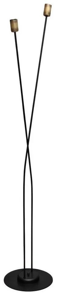 Lampová noha HARVARD 2xE27/15W/230V mosadz