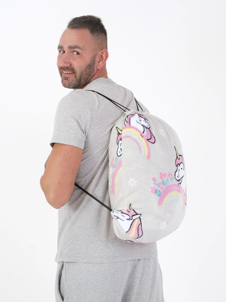 Baránková mikina mikroplyš – Jednorožec veľkosť L