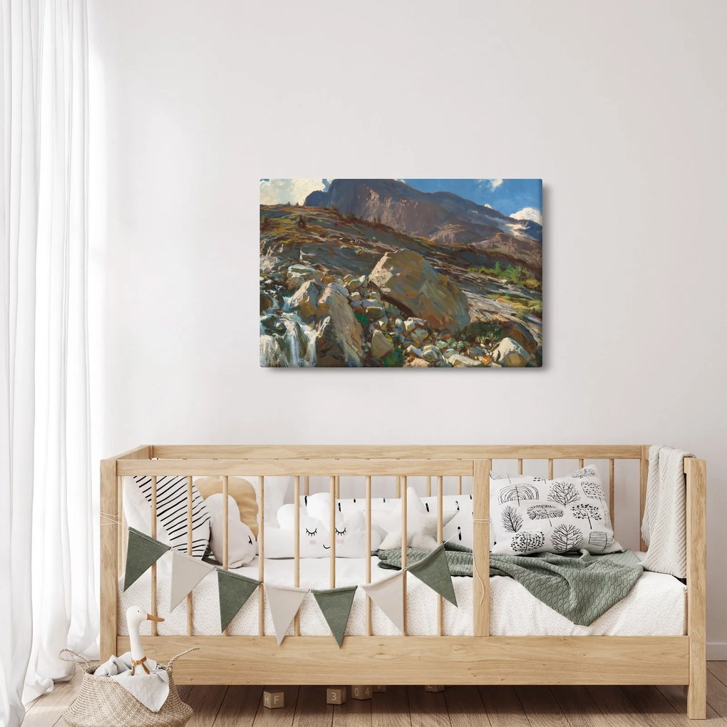 Obraz - John Singer Sargent, Simplon Pass, reprodukcia (90x60 cm)