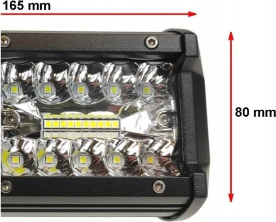 LED Bodové svietidlo pre automobil COMBO LED/120W/12-24V IP67