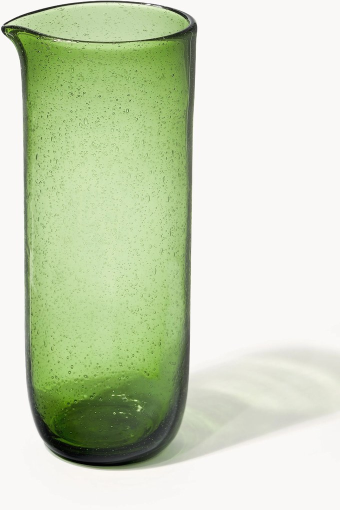 Ručne fúkaná karafa so vzduchovými bublinkami Hippolyte, 840 ml