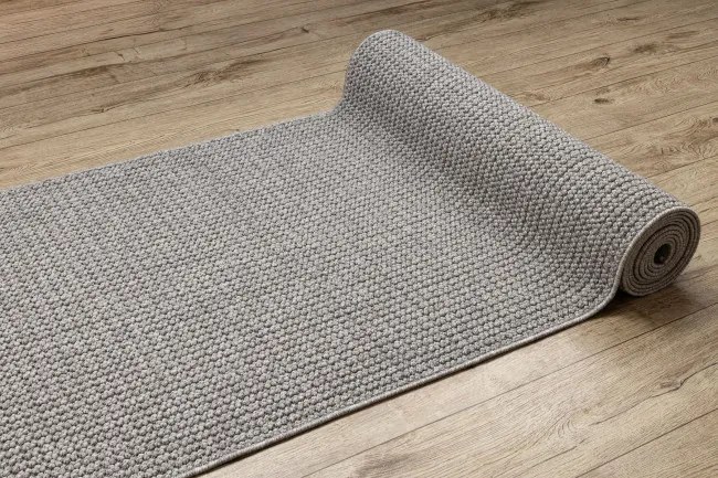 Metrážny koberec CASABLANCA LOOP svetlosivý