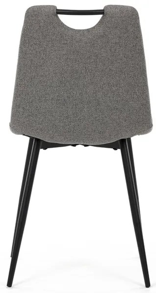 Autronic BONTEC Jedálenská stolička, sivá, látka, DCL-V2017 GREY2 Farba: Šedá