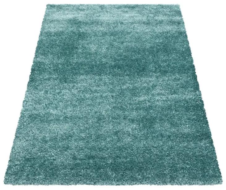 Ayyildiz Kusový koberec BRILLIANT 4200, Aqua Rozmer koberca: 80 x 250 cm