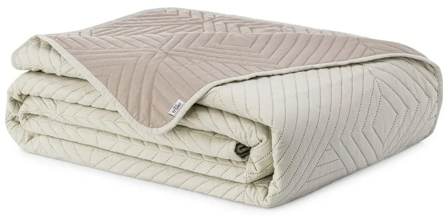Restilo Prehoz na postel Softa beige - cappucino, 220 x 240 cm