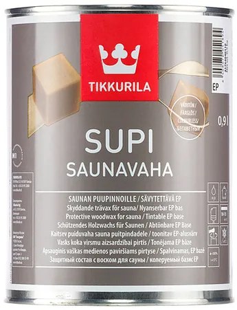 Prírodný vosk na saunové lavice a saunový obklad (farebný)