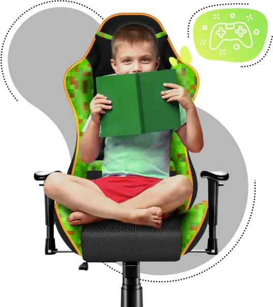Detská herná stolička Ranger - 6.0 pixel mesh