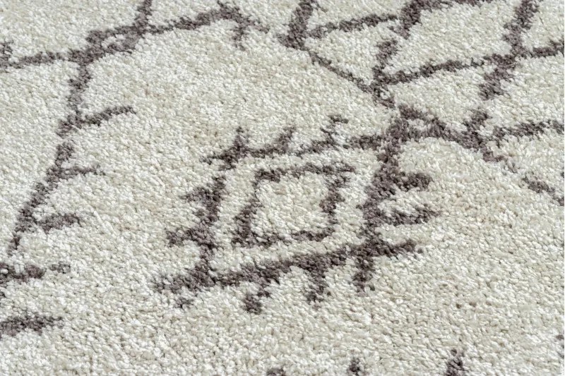 Dywany Łuszczów, Kusový koberec Berber Fez G0535 cream and brown, 160x220, béžová, obývacia izba