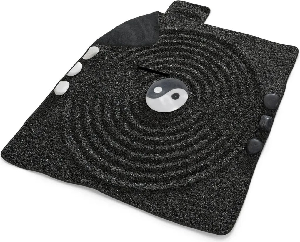 Sablio Plážová deka Jin a jang: 200x140 cm