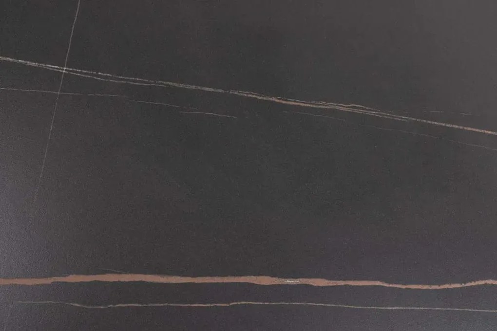 Jedálenský stôl MALTA 90 cm čierny