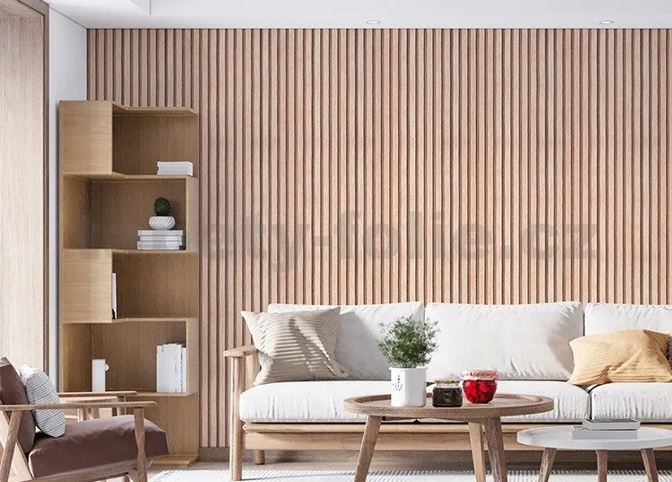 Samolepiace tapety 45 cm x 10 m IMPOL TRADE 9342, lamely dub svetlý, Samolepiace tapety