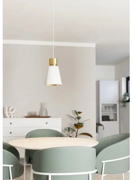 Eglo 900376 - Luster na lanku AGLIENTINA 1xE27/40W/230V