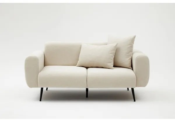 Dvojmiestná pohovka PISA krémová