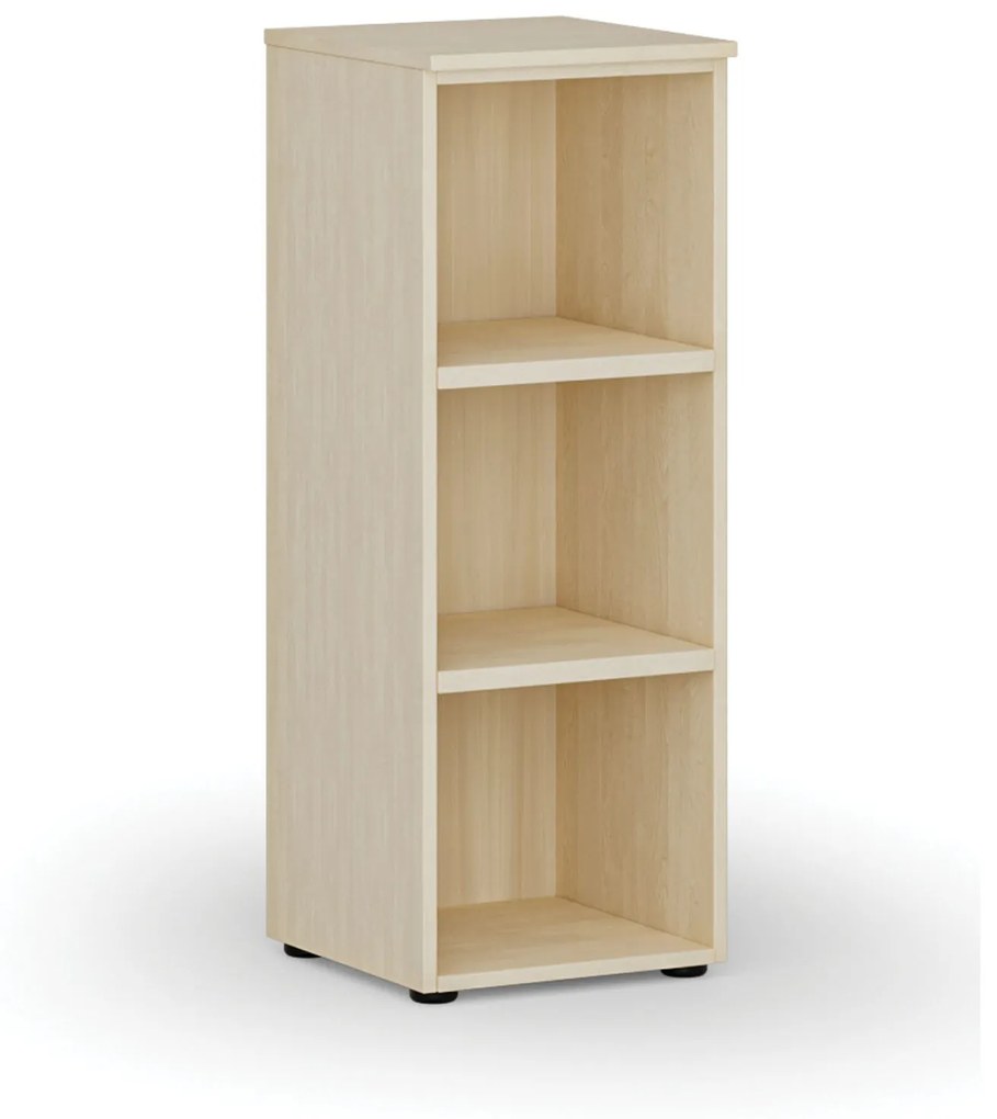 Kancelársky regál PRIMO WOOD, 1087 x 400 x 420 mm, breza