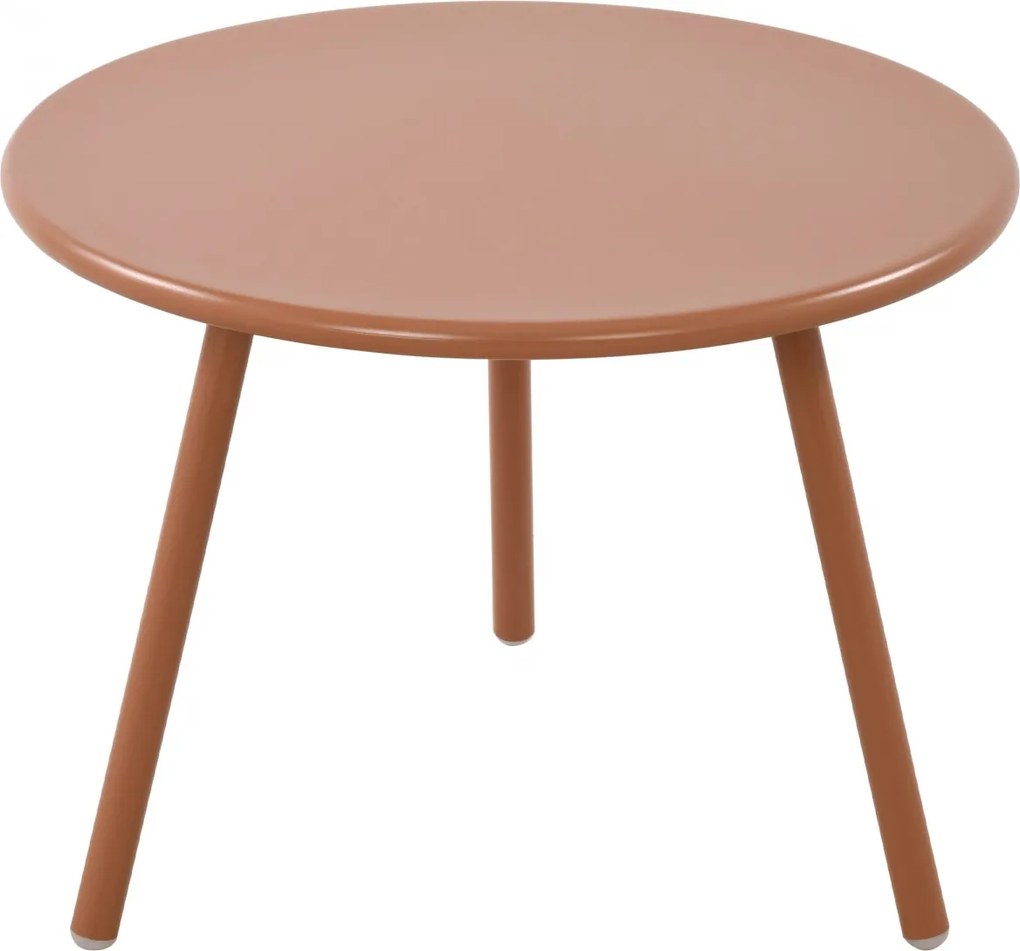 Konferenčný stolík Minot - v45 x Ø60 cm - Terracotta