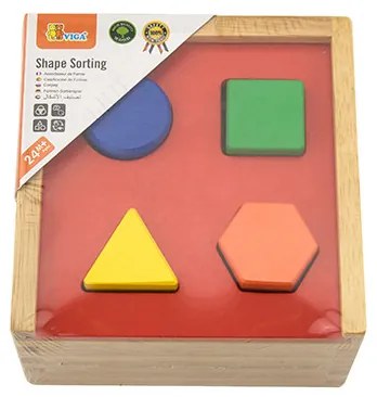 Kocky s triedičom tvarov 50844 Viga geometrické obrazce
