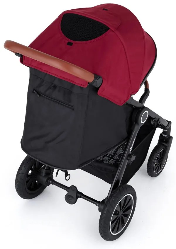 PETITE&MARS kočík športový Street+ RWS oak deep ruby complete