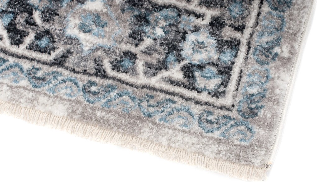 TA Koberec 3783A STRIEBORNÁ / D.GRAY MYSTIC Rozmer: 160x240 cm