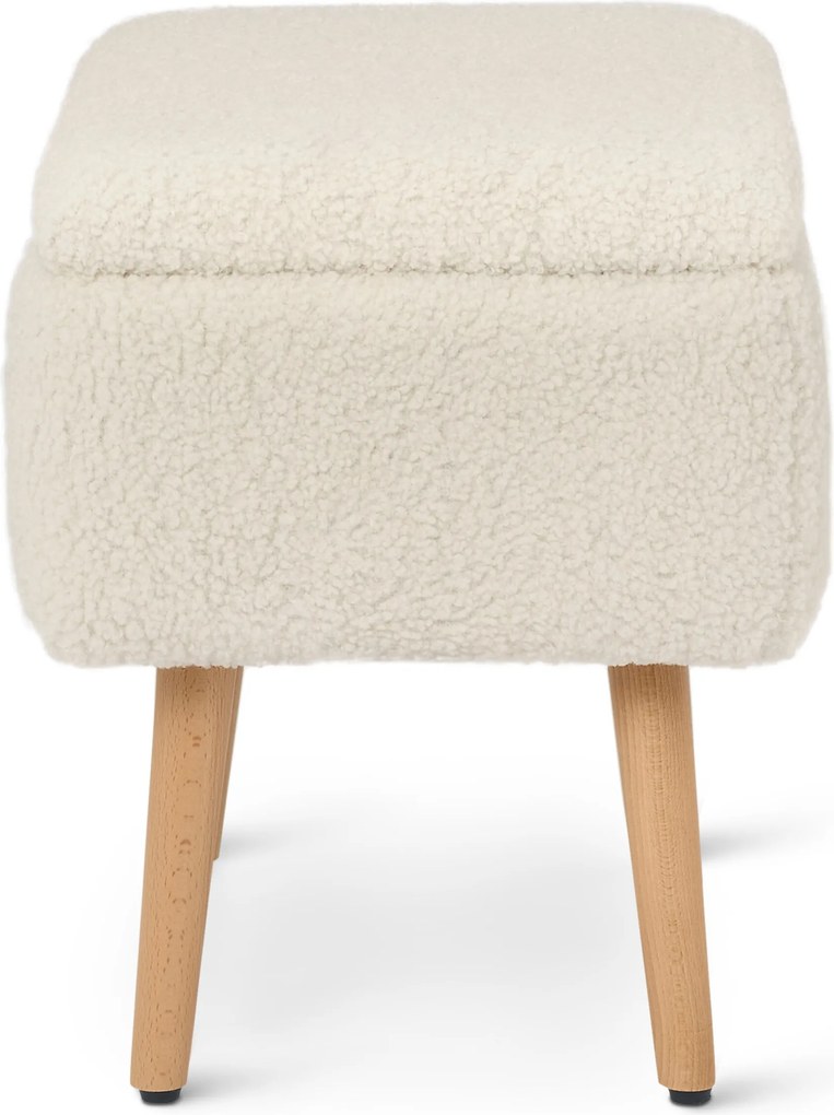 Taburetka s úložným priestorom