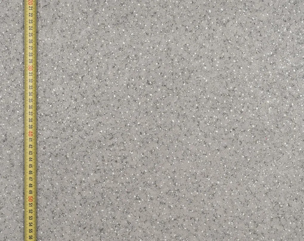 PVC podlaha - lino Flexar PUR 542-01 sv. šedá, na mieru, šíře 2m,4m, šedá, bez podkladu, kancelária, Lentex
