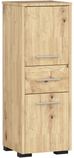 Kúpeľňová skrinka FIN 30 2D 1SZ dub artisan