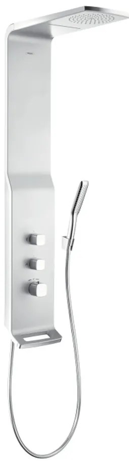 Hansgrohe Raindance, sprchový panel Lift 180 2jet na stenu, biela/chrómová, HAN-27008400