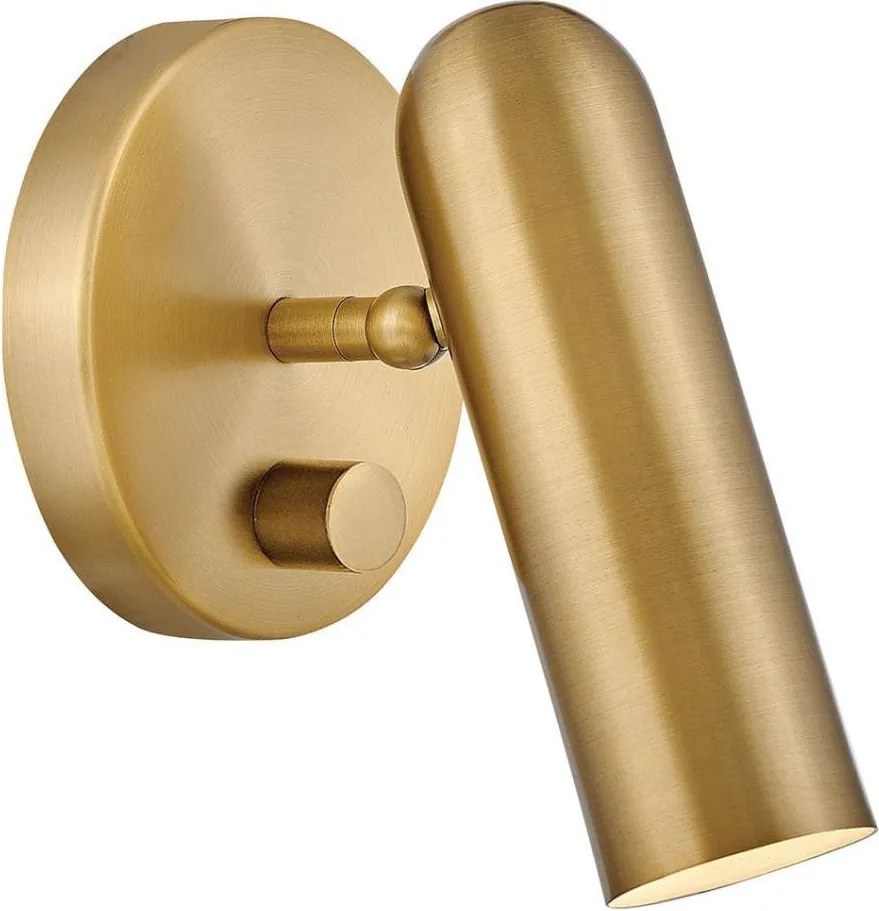 Hinkley HK-DAX1-HB - LED stmievateľné nástenné svietidlo DAX LED/9W/230V 3000K zlaté