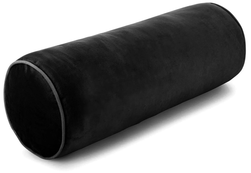 DEKORAČNÝ VANKÚŠ GAJA5 15X45 CM ČIERNA