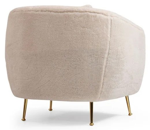 Béžové kreslo Istiridye – Artie