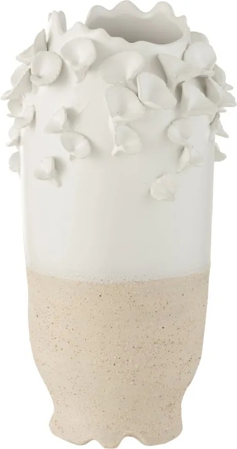 Keramická váza s kvetmi sasanky Anemone - Ø23*46 cm