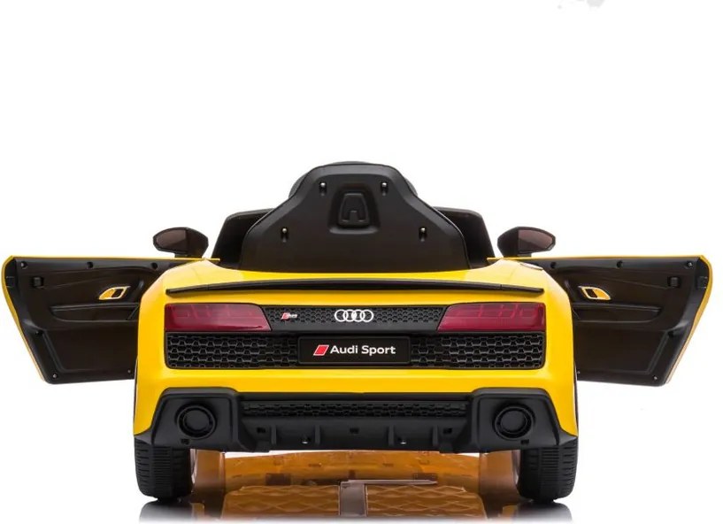 LEAN CARS Elektrické autíčko Audi R8 Lift A300 žlté