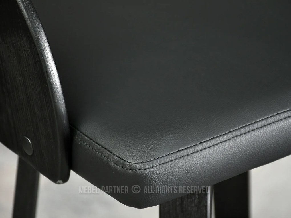 Stolička Hook (čierna). Akcia -20%. Vlastná spoľahlivá doprava až k Vám domov. 1110610
