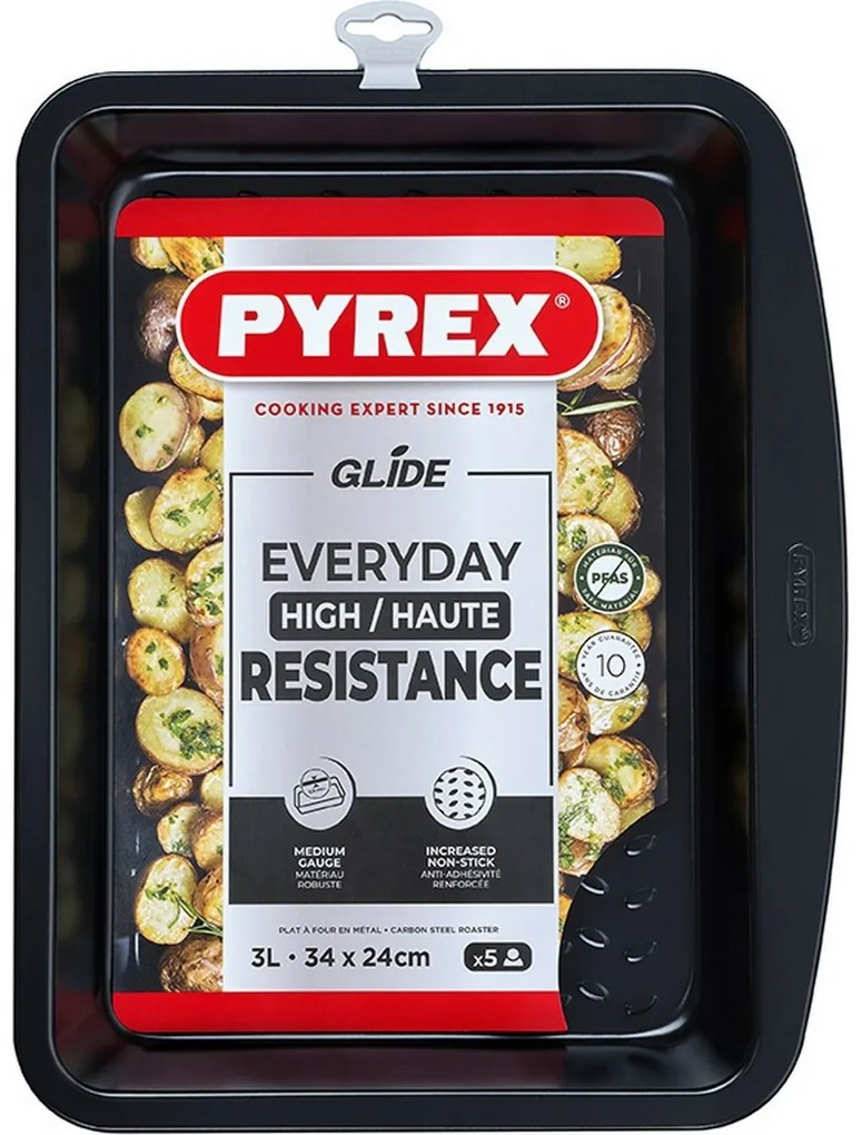 Pyrex Plech na pečenie hlboký Glide 34 x 24 cm, S