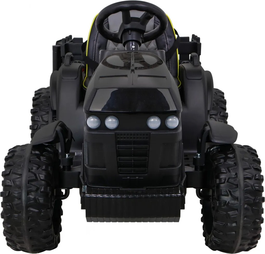 Ramiz Titánový traktor s prívesom čierny