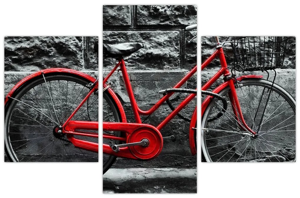 Obraz - Historický bicykel (90x60 cm)