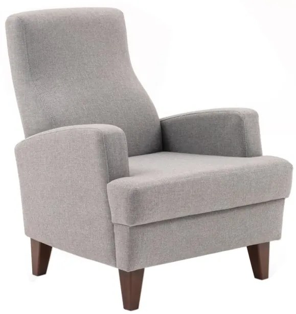 Kreslo Kana Bergere svetlosivé