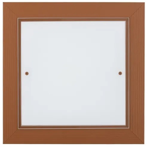 Argon 1867 - Stropné svietidlo TABOR 4xE27/15W/230V 42x42 cm terakotové