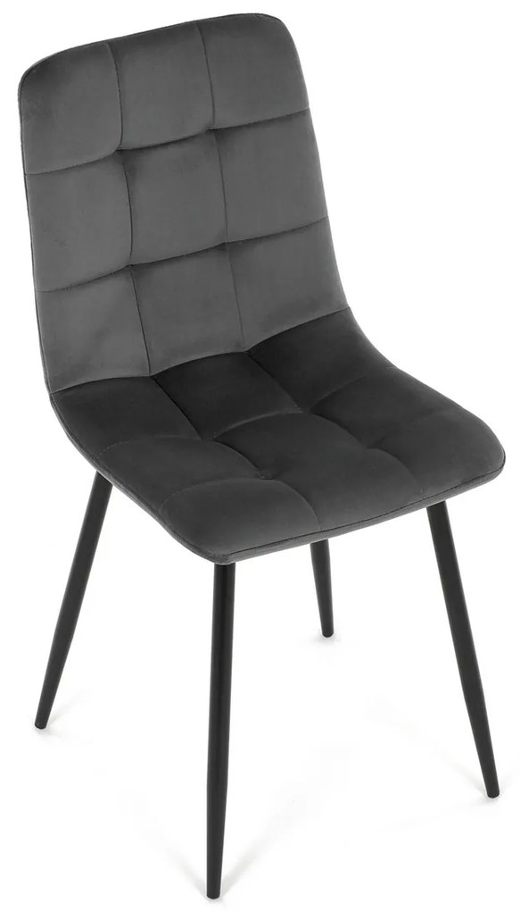 Súprava jedálenských stoličiek CT-281 GREY4, 4 ks