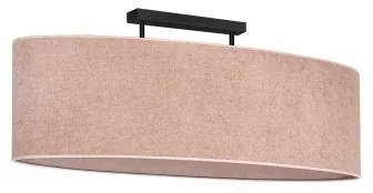 Duolla - Prisadený luster OVAL 2xE27/15W/230V ružová