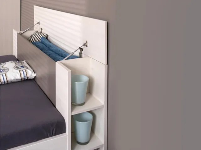DREVONA Manželská posteľ dub canyon 180 cm REA AMY