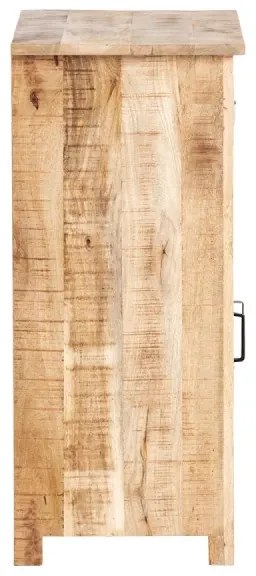 furniture-nabytek.cz - Masívna komoda Pune z mangového dreva, lakovaná, hnedá