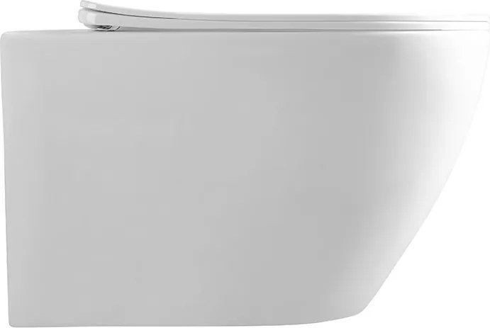 BPS-koupelny Závesná WC misa so SoftClose sedadlom HYD-4147, biela