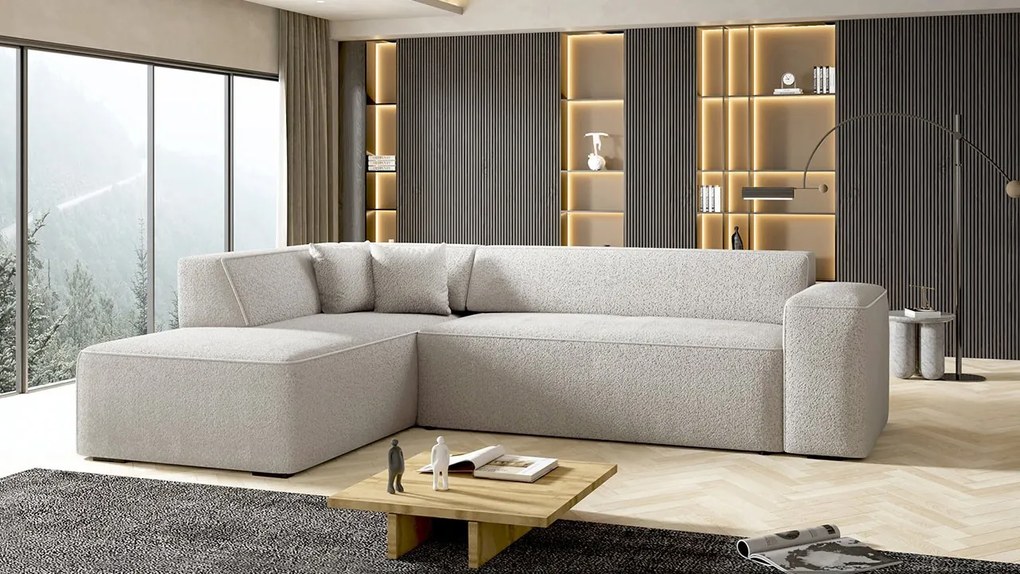Rohová sedačka Ardisia Premium, Dostupné poťahy: Miu 2034 + Miu 2034 + Miu 2041, Strana: pravá