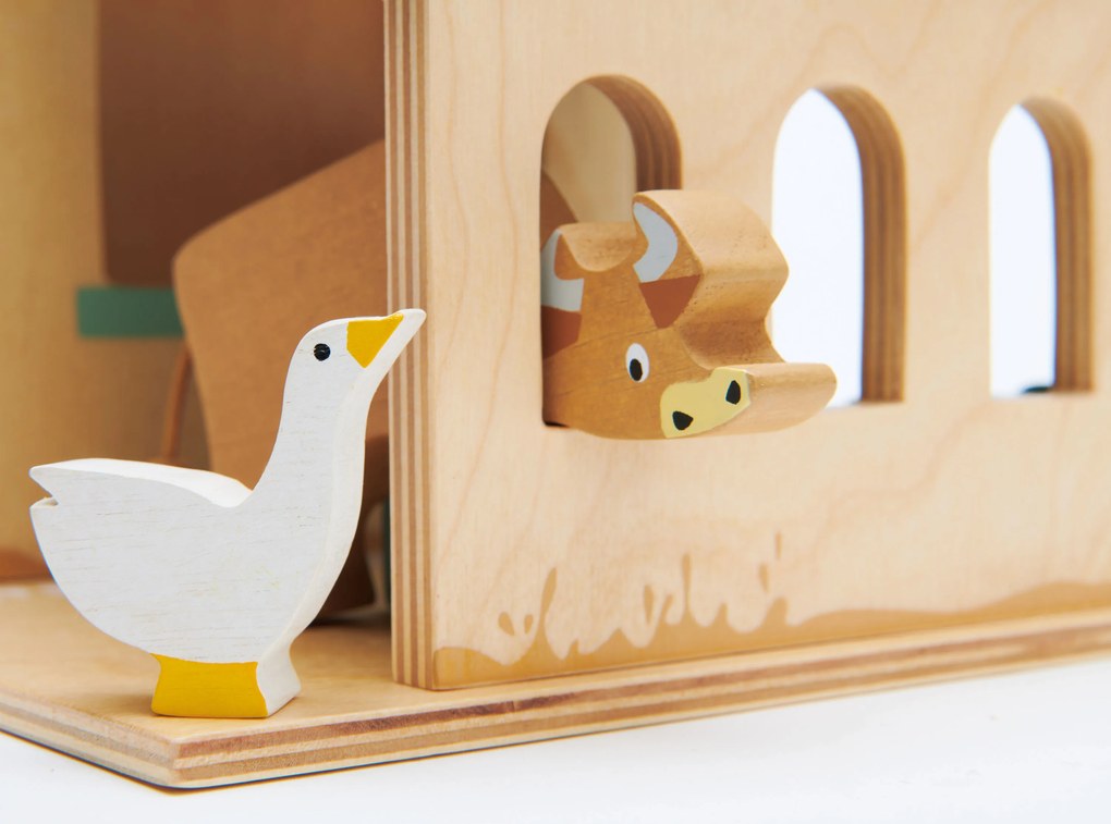 Tender Leaf - Drevená farma so zvieratkami