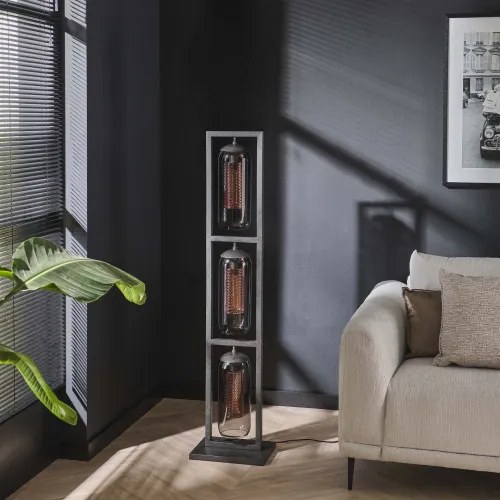 Stojaca lampa 78-37 3L Tower Smoked Glass - Komfort-nábytok