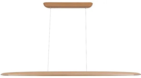 LED Luster na lanku LED/26W/230V 4000K 150 cm buk/masív